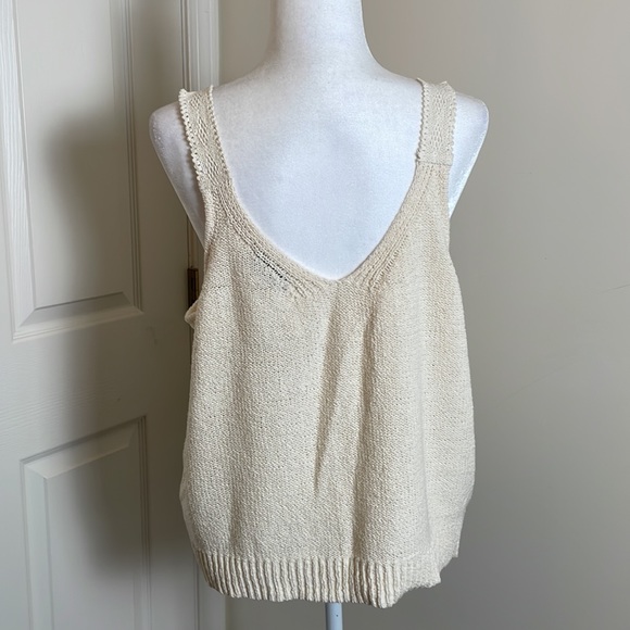 NWT: Madewell Crochet-Strap Sweater Tank - Picture 6 of 7